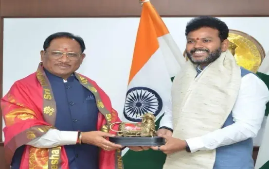 CG Raipur Singapore-Dubai Fight। Chief Minister Vishnudev Sai, Civil Aviation Minister