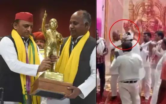 Mahendra Rajbhar: अखिलेश के करीबी पर थप्पड़बाजी, पहले पहनाई माला, फिर ताबड़तोड़ जड़े थप्पड़, पिटाई का वीडियो वायरल