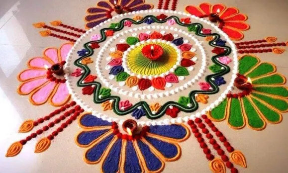 Diwali Beautiful Rangoli Designs