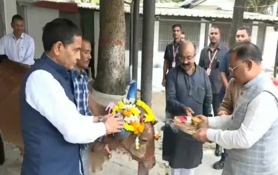 Govardhan Puja in CM House