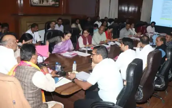 MP Indore BJP Karan Singh Verma Revenue Meeting Update