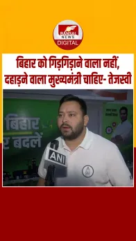 बिहार: ‘हमें गिड़गिड़ाने वाला नहीं, शेर की तरह दहाड़ने वाला सीएम चाहिए'... तेजस्वी यादव ने कसा तंज