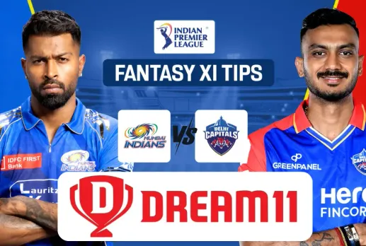 MI vs DC Dream11 Team, Mumbai Indians and Delhi Capitals