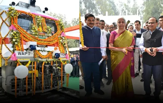 Indian Railway Modern Electric Engine