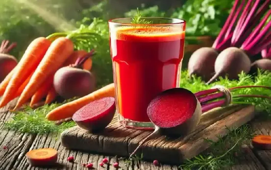 carrot and beetroot juice health benefits