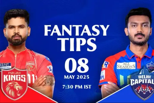 PBKS vs DC Dream11 Prediction IPL 2025, Punjab Kings vs Delhi Capitals Match 58