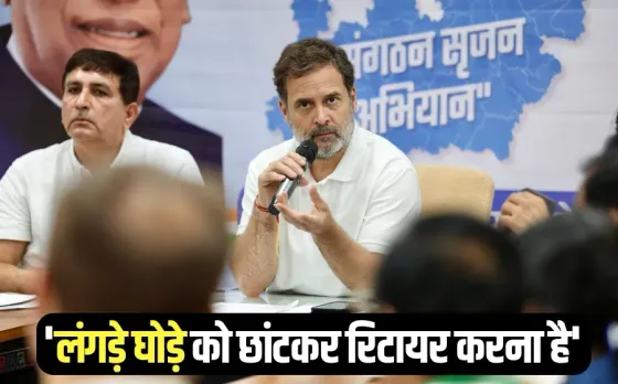 Rahul Gandhi Bhopal Visit statement on mp congress leaders langda ghoda