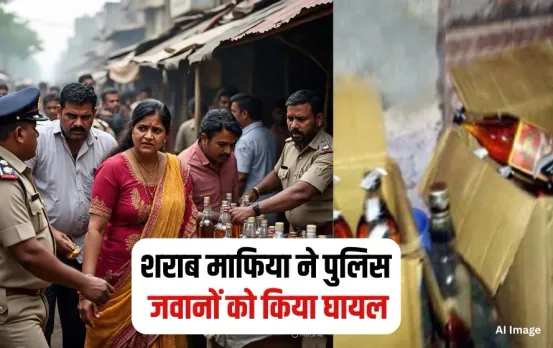Raipur Liquor Mafia Attack Police
