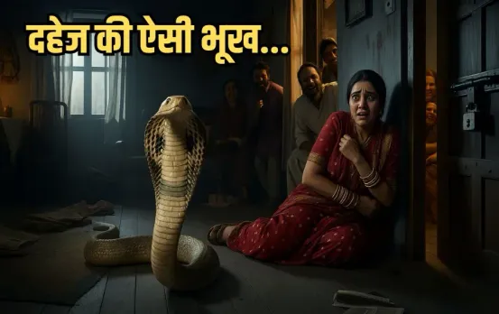 Snake Attack on Woman Kanpur Domestic violence dahej maang hallet hospital hindi news zxc