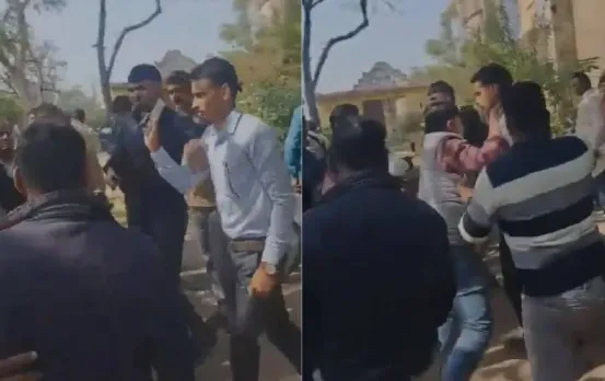 Sanjeev Giri and lekhpal fight