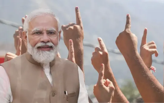 UP BJP One Nation One Election awareness campaign Ajgara Assembly