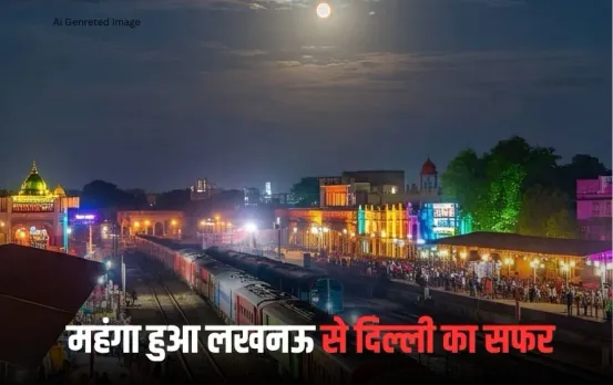Railway Fare Hike July 2025: यात्रीगण ध्यान दें! लखनऊ–दिल्ली का किराया हुआ महंगा, जानिए 7 दैनिक ट्रेनों की सूची