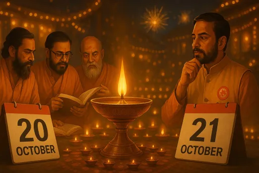 Diwali 2025 kab Hai, tithi shubh muhurat hindu panchang