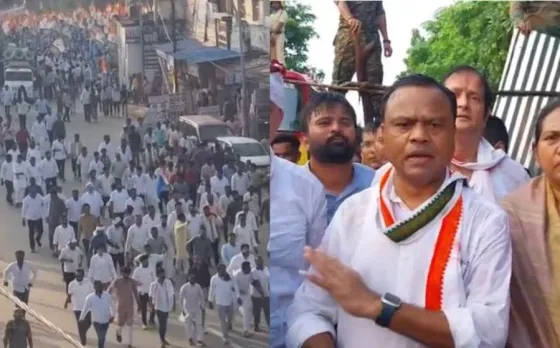 CG Youth Congress Protest