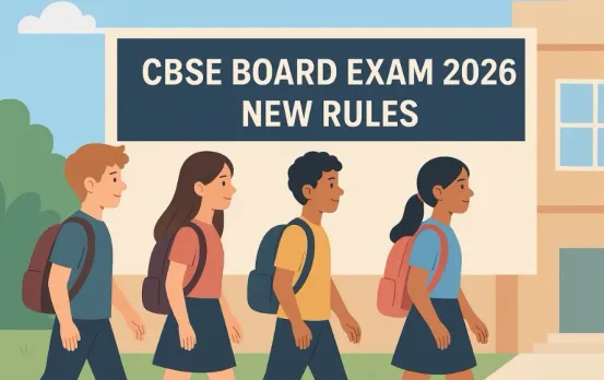 CBSE Board Exam 2026 New Rules: 10वीं-12वीं परीक्षा के लिए  CBSE ने लागू किए 7 नए नियम, जानें क्या हैं बड़े बदलाव