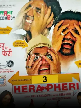 Hera Pheri 3 announcement Akshay Kumar Sunil Shetty Paresh Rawal