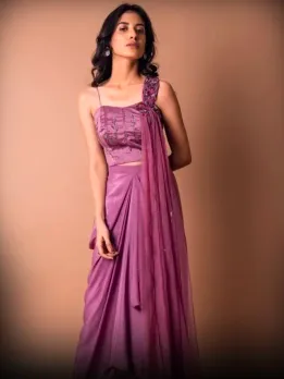 Indo Western Saree 7