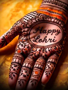 lohri mehndi designs 4