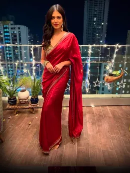 Red Saree for newly Bride