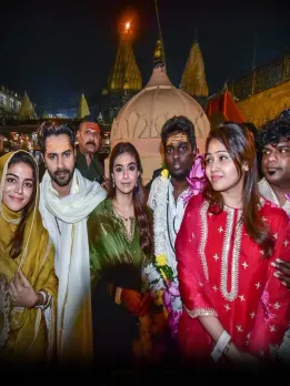 Varun Dhawan In Mahakal Ujjain 2