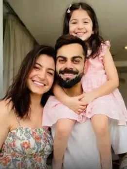 anushka sharma virat kohli daughter vamika photo goes viral hindi news