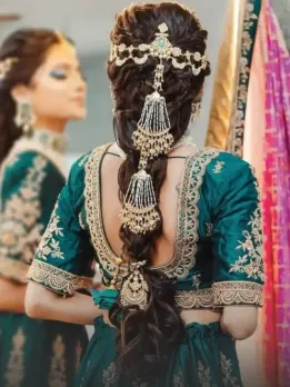 bridal look hairstyle