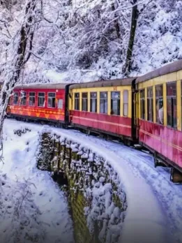 train from kalkaji to shimla