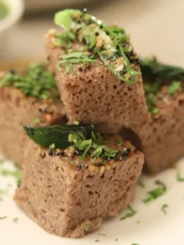 Monsoon Ragi Oats Dhokla Recipe