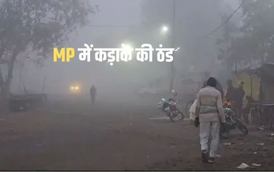 MP Weather: ठंड से ठिठुरा मध्यप्रदेश, पचमढ़ी में जमी बर्फ, पारा 0.2 डिग्री, भोपाल-राजगढ़ में चली शीतलहर