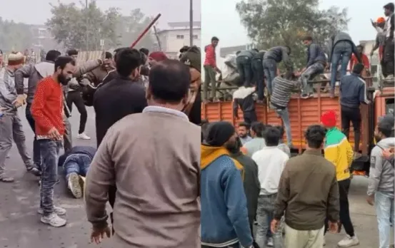 इंदौर में नगर निगम की कार्रवाई का विरोध: बजरंग दल के कार्यकर्ताओं ने निगम की टीम को पीटा, वाहनों में की तोड़फोड़