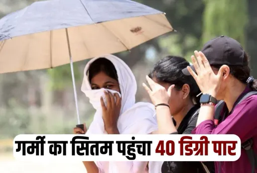 UP में मार्च के महीने में मई जैसी गर्मी: प्रयागराज, वाराणसी समेत कई शहरों में लू जैसे हालात, 40 डिग्री तक पहुंचा पारा