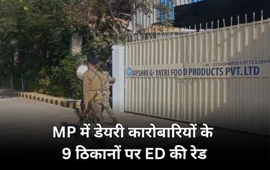 भोपाल, मुरैना,सीहोर समेत 9 जगह ED की रेड: डेयरी कारोबारियों फर्जी सर्टिफिकेट से 27 देशों में कर रहे थे प्रोडक्ट सप्लाई