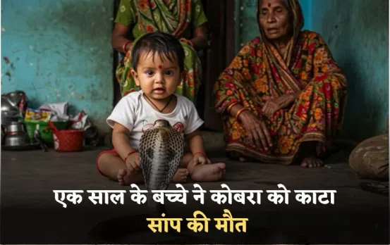 Bihar Snake Bites: बिहार में हैरतअंगेज घटना, एक साल के बच्चे ने कोबरा को काटा, सांप की मौत, डॉक्टर भी अचंभित