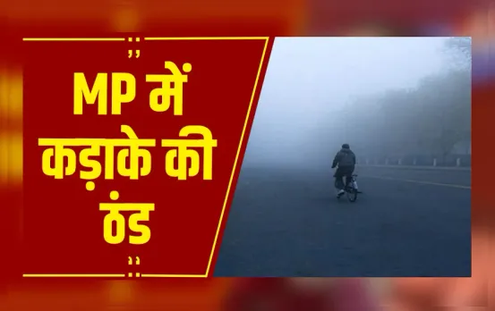 MP Weather : MP में कड़ाके की ठंड, राजगढ़ में रात का तापमान 7.4°, 16 जिलों में अलर्ट