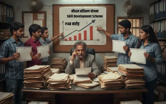 MP Training Scam: RTI से 48 करोड़ के गबन का खुलासा, स्किल डेवलपमेंट के नाम पर अधिकारियों की निजी एजेंसियों से मिलीभगत