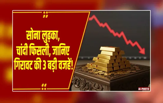 Gold Rate:1 हफ्ते में गोल्ड ₹10 हजार 420 और सिल्वर ₹25 हजार 830 टूटी, जानिए गिरावट की 3 बड़ी वजहें