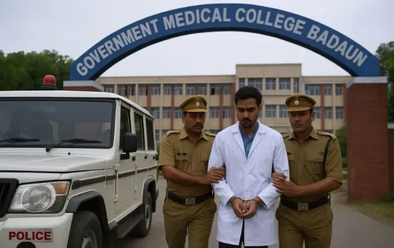 बदायूं मेडिकल कॉलेज में बीएससी नर्सिंग छात्रों से मारपीट: छह जूनियर डॉक्टर गिरफ्तार, जान से मारने की धमकी