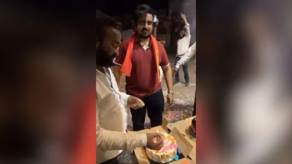 Raipur Mayor Meenal Choubey Son