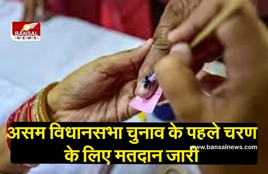 Assam Assembly Election Live:  असम विधानसभा चुनाव के पहले चरण के लिए मतदान जारी