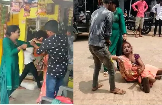 Damoh Kinner Fight :बधाई मांगने और क्षेत्र को लेकर दो किन्नरों के बीच हुआ विवाद, दोनों के बीच चले लात-घूंसे