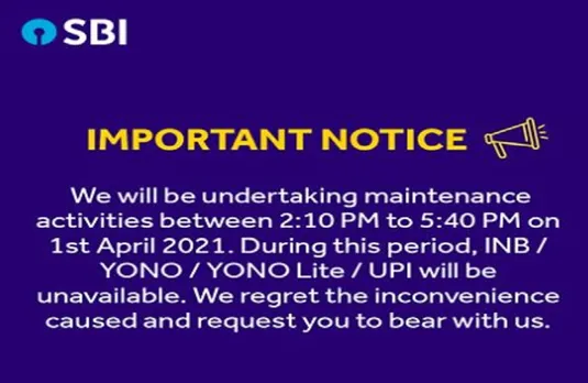 क्या आप भी नहीं कर पा रहे SBI ऑनलाइन पेमेंट? तो आपके लिए है जरूरी खबर