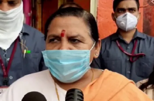 कोरोना संक्रमित हुईं उमा भारती, उत्तराखंड में खुद को किया क्वारंटाइन, ट्वीट कर की ये अपील