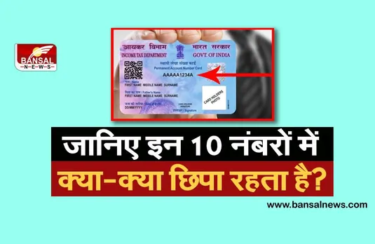PAN card: 10 नंबरों में छिपा होता है आपका पूरा इतिहास-भूगोल, इस अक्षर से पहचाने कार्ड व्यक्तिगत है या...