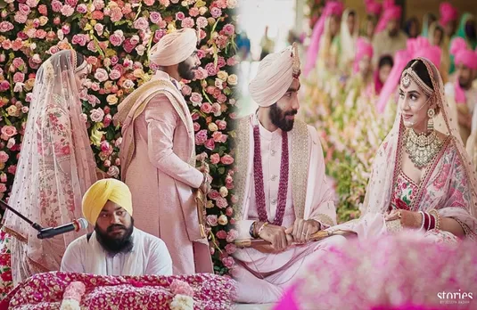 Jasprit Bumrah Sanjana Ganesan Wedding photos: जसप्रीत बुमराह ने संजना गणेशन संग लिए सात फेरे, देखें फोटोज