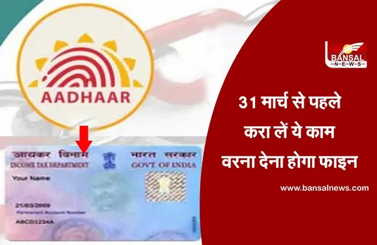 10 हजार रुपये जुर्माने से बचना है तो 31 मार्च तक करवा लें ये काम, बचे हैं सिर्फ 7 दिन