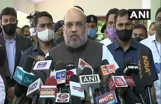 नक्सली मुठभेड़ के बाद एक्‍शन में गृह मंत्री अमित शाह, कहा- जड़ से खत्म करेंगे नक्सलवाद