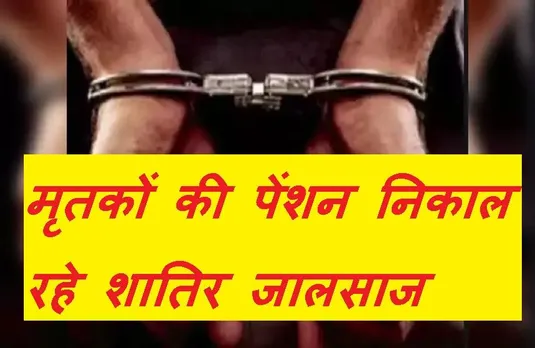 Crime News: मृतकों के नाम पर निकाल ली 50 लाख की पेंशन, आरोपियों के पास मिलीं दर्जनों पासबुक, ऐसे हुआ खुलासा