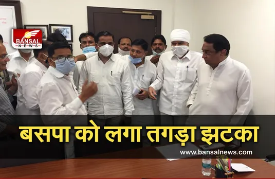 BSP Leaders Join MP Congress :  बसपा को लगा तगड़ा झटका, एक दर्जन पदाधिकारी कांग्रेस में हुए शामिल