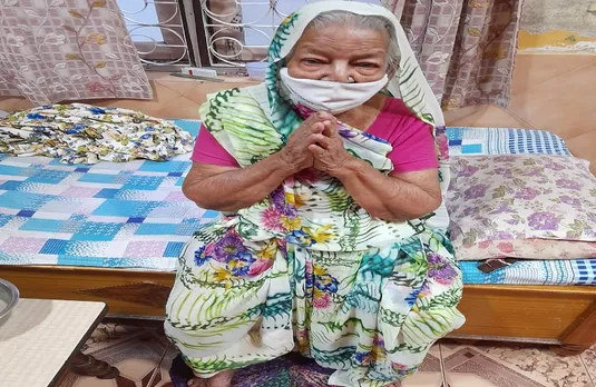 92 साल की प्यारीबाई जैन ने दी कोरोना को मात, कोविड गाइडलाइन का किया पालन
