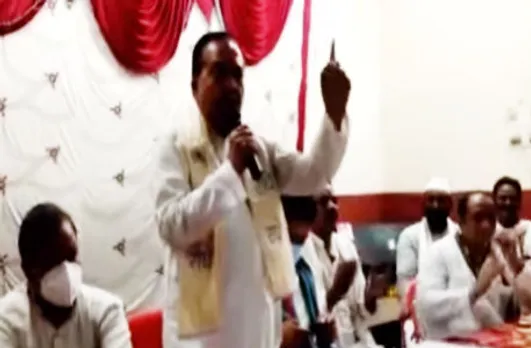 विधायक के बिगड़े बोल- 'कांग्रेस कार्यकर्ताओं पर उंगली उठाई तो हाथ काट लेंगे'